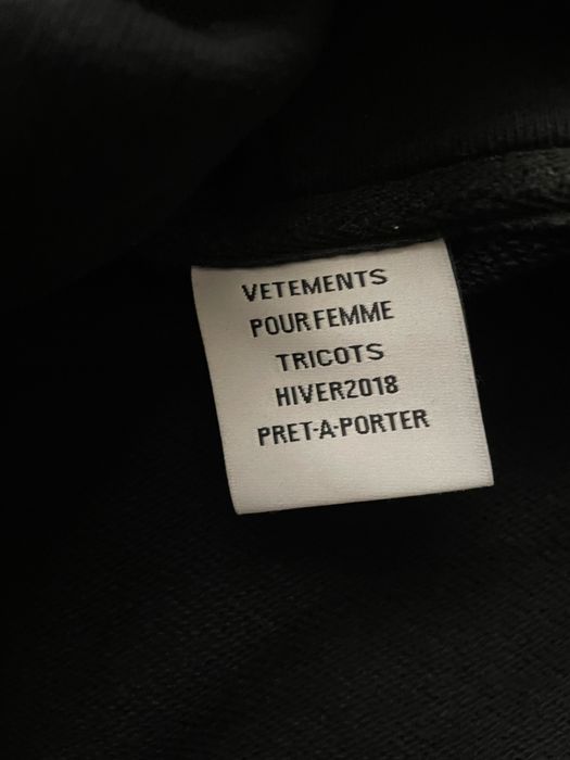 Vetements titanic zip hoodie зип худи