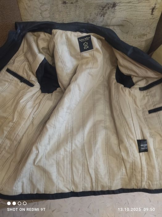 Продам шкіряний піджак