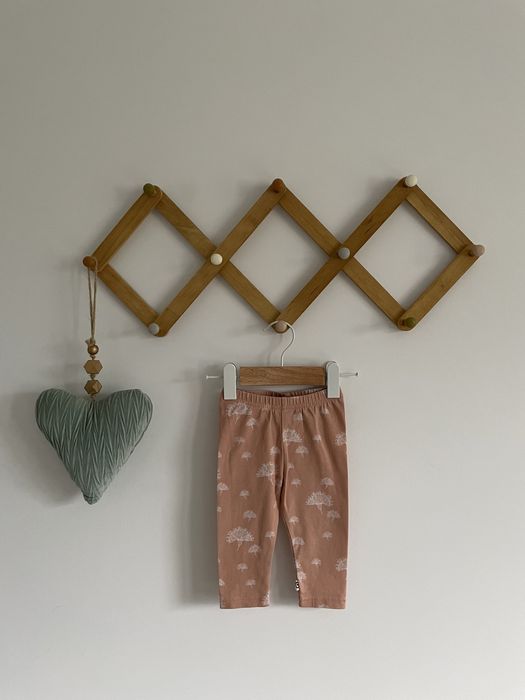 Legginsy musli 56 morelowe w dmuchawce