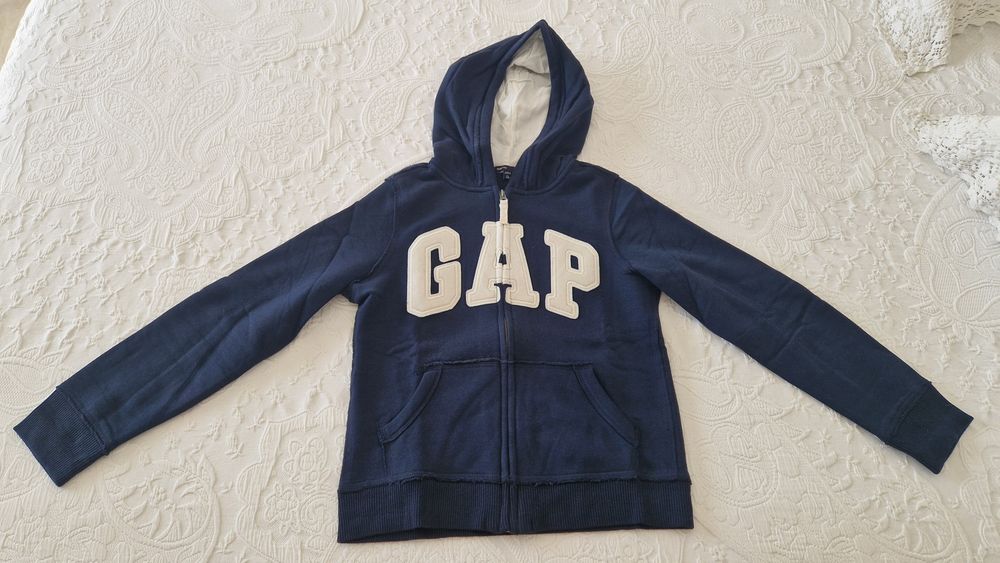 Sweatshirt Gap Kids azul, tamanho 12 anos, XL