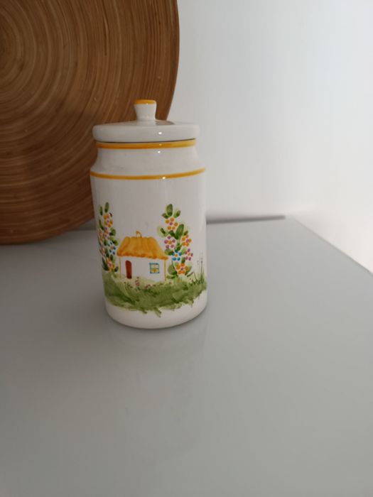 Pote decoração  branco