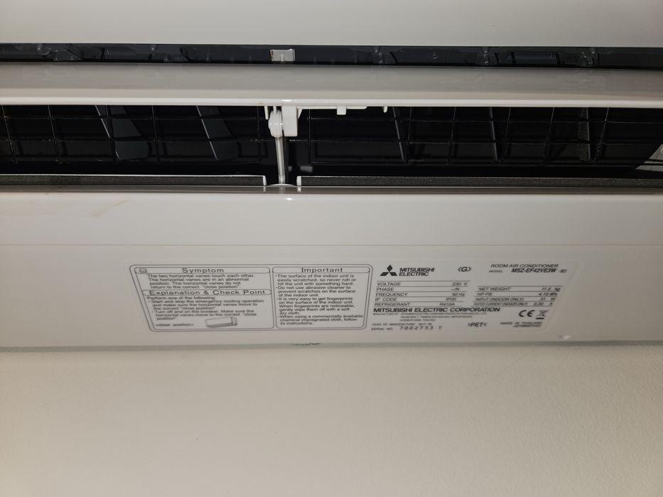 Ar condicionado Mitsubishi Eletric kirigamine 42