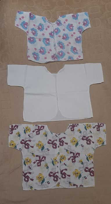 Распашонки для новорожденных. СССР.