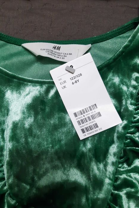H&M сукня нова для дівчинки 6-8 років