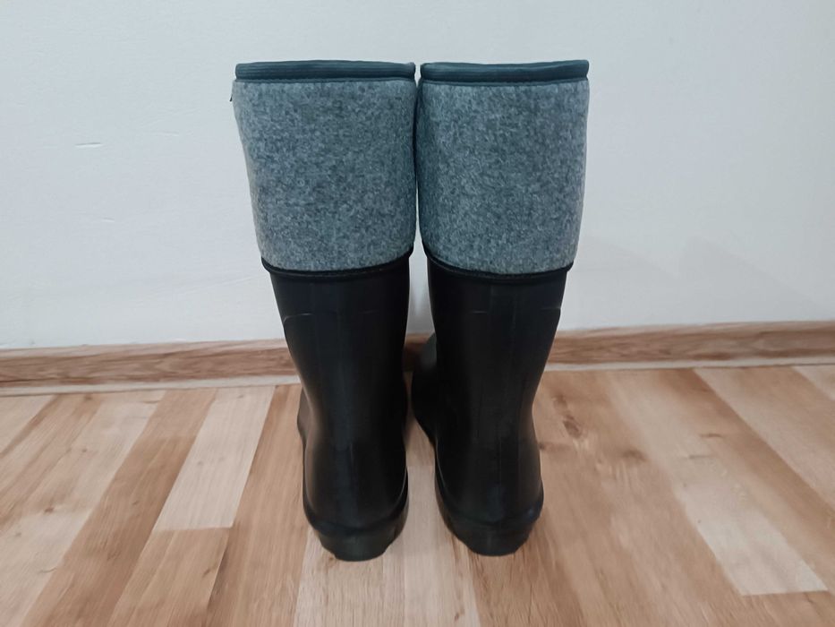 BUTY Gumo - Filcowe-robocze ciepłe kalosze Boryna 6250