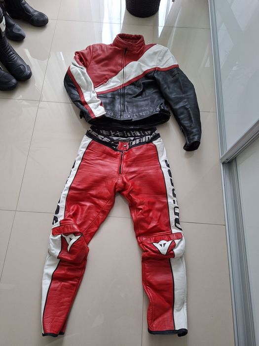 Kurtka Polo Mottorad spodnie Dainese zestaw