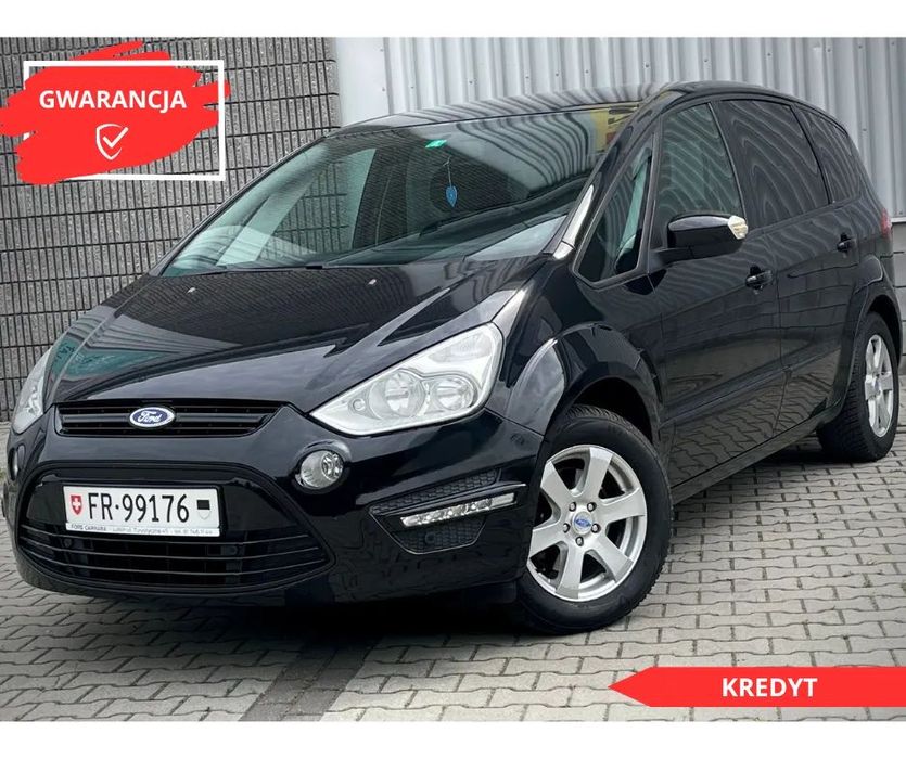 Ford S-Max 2.0 Benzyna ( do Gazu), Lift, Led, 7 osobowy, Szwajcar