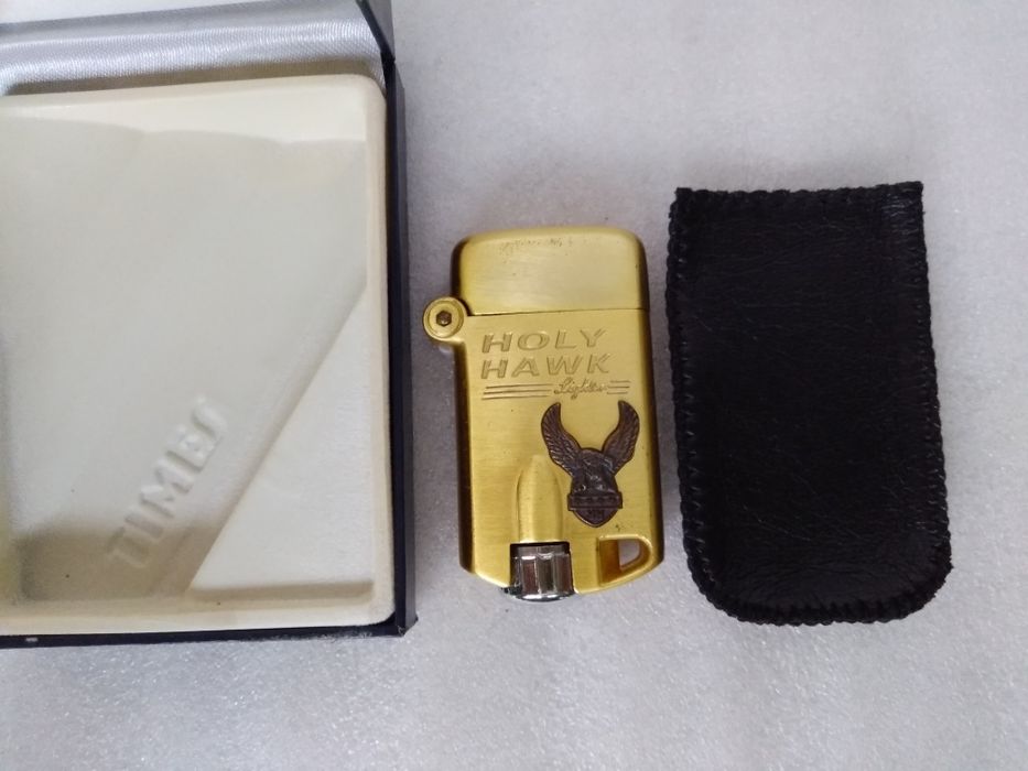 Зажигалка в подарочной коробке, новая, газовая, турборежим+пламя