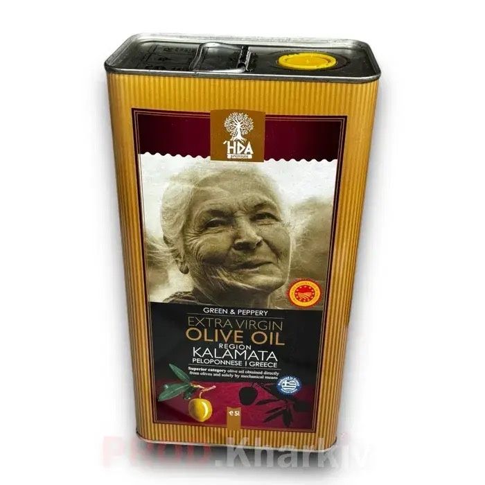 Оливковое масло Oil Extra Vergine (Бабушка) 5л жб - Kalamata
