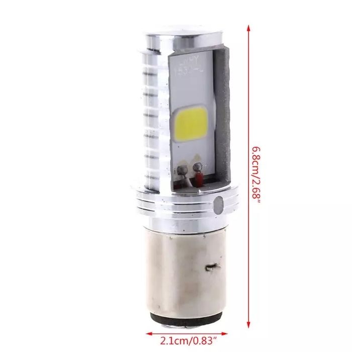 LED S2, P15D H6M BA20D 8v-80v. Novo