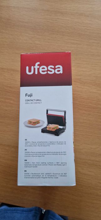 Grelhador de Placas UFESA PR1000 FUJI (1000 W)