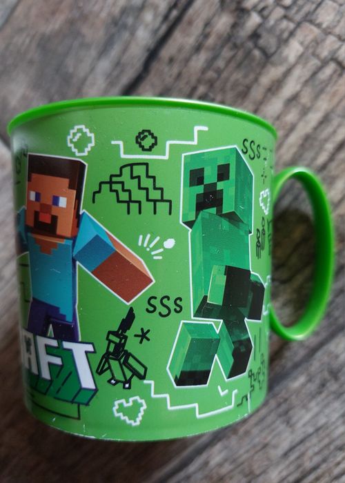 Kubek z uchem 250 ml Minecraft, nowy
