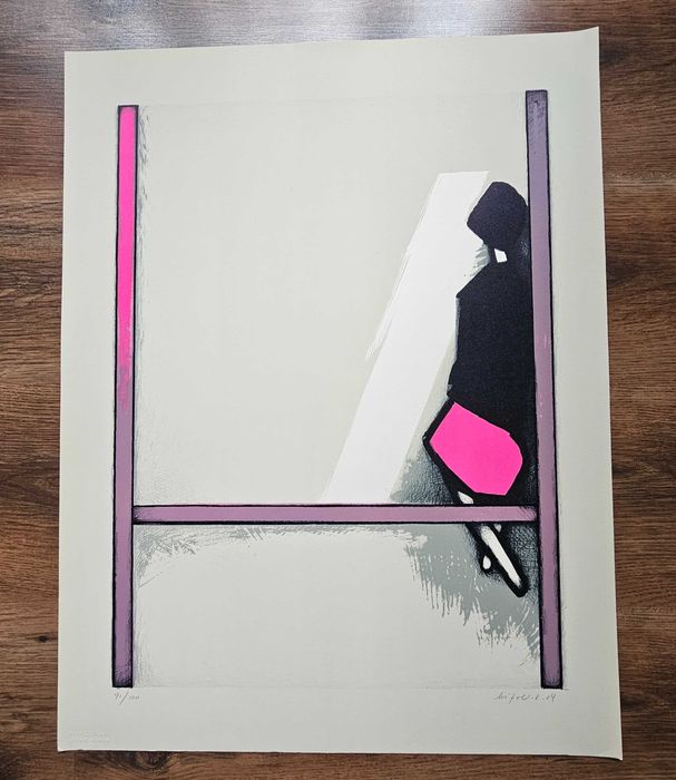 Witold-K Kaczanowski litografia