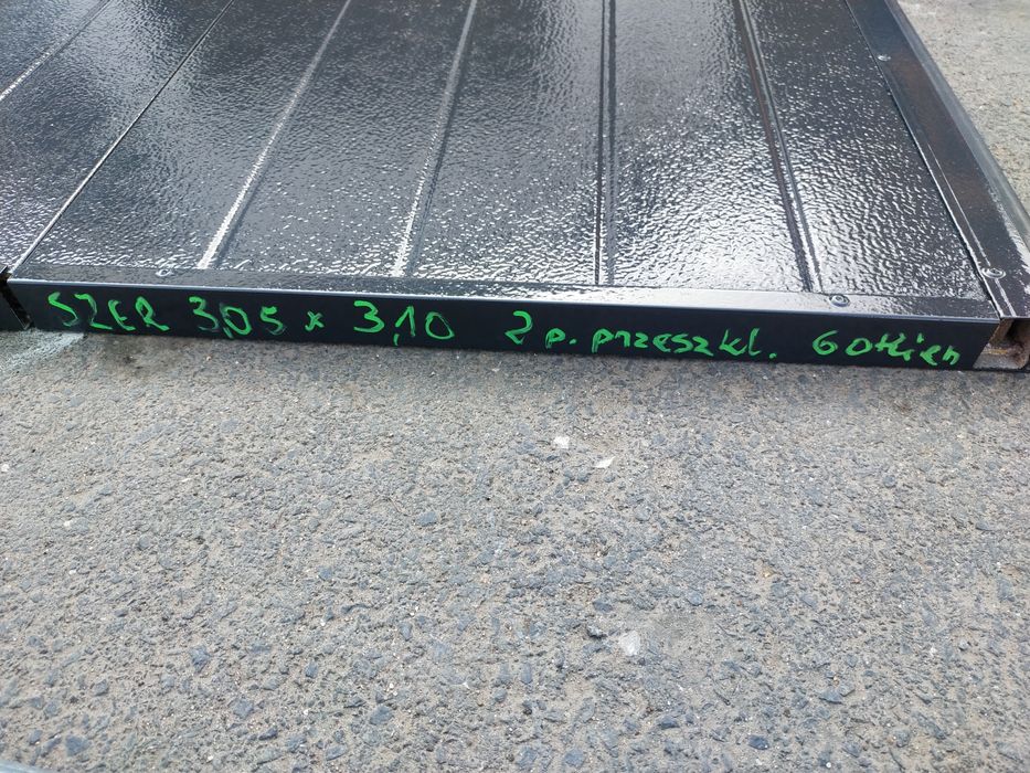 Brama segmentowa grafit