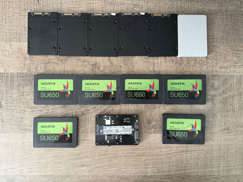 Dyski SSD 13 sztuk