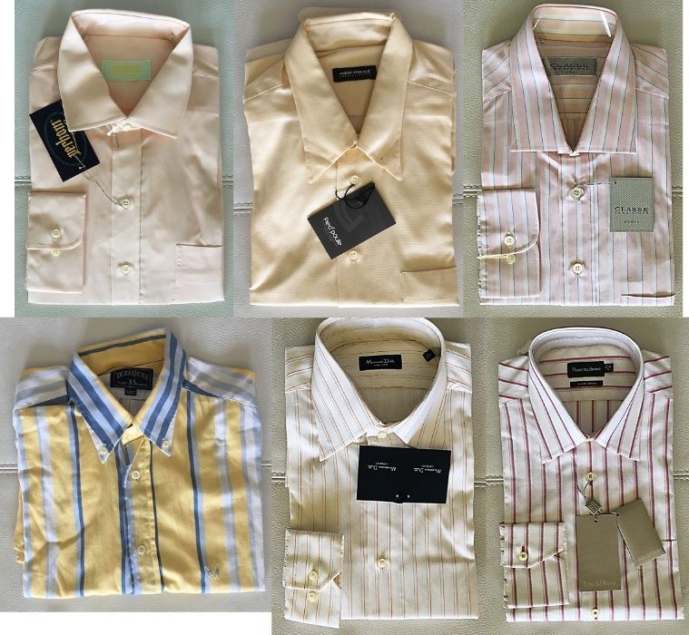Camisa várias marcas novas 41/42