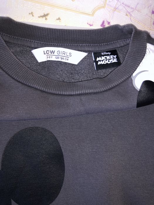 Світшот кофта реглан Міккі Маус від LC Waikiki 8-9 р. 128-134см