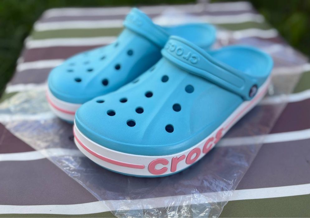 Крокси жіночі блакитні Crocs 39, 40/41 розмір оригінал