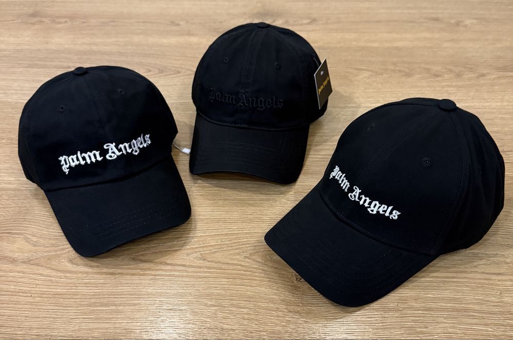Кепка Palm Angels чорна беж зелена