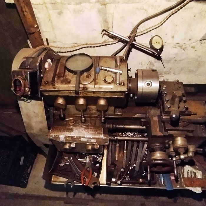 ТВ4 220в Токарный верстат станок Токарно винторезный с комплектом инст