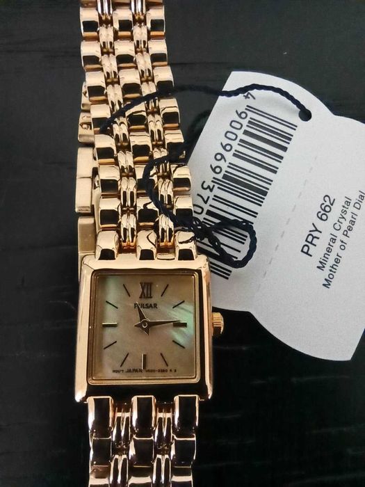 Relógio de Pulso de Senhora (Pulsar PRY 662, Novo e Original)