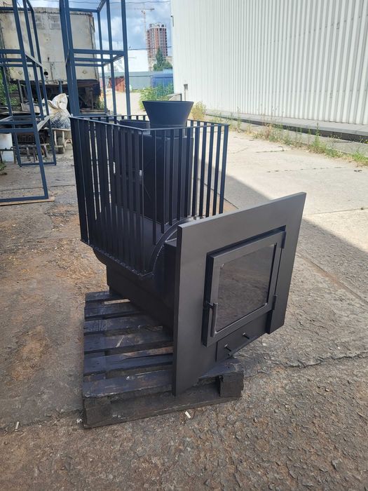 Піч на дровах для лазні BULLER. Кам'янка для сауни