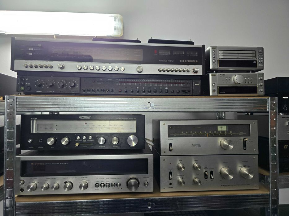 Amplitunery.Marantz.Kenwood.Pioneer.Telefunken.Yamaha.Onkyo.Denon.Dual