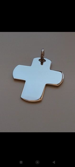 Medalha cruz em prata 925