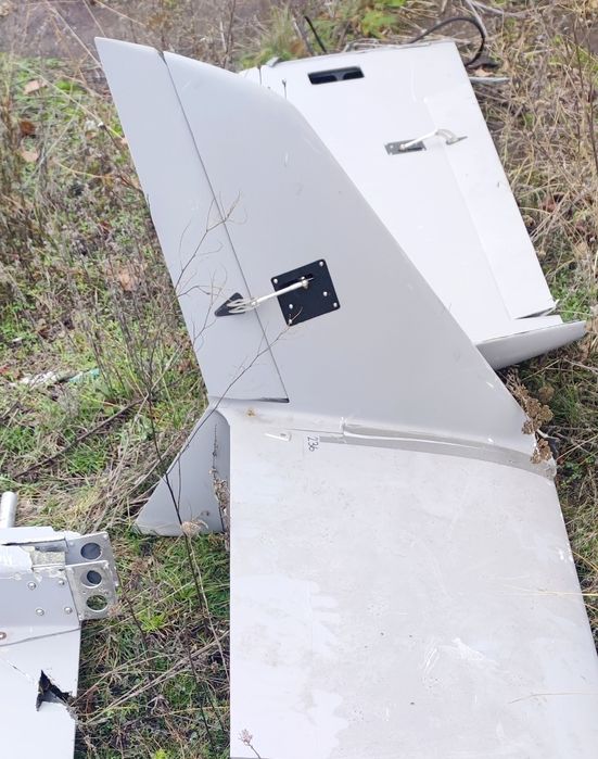 БПЛА "Mugin-5" Всі елементи присутні.