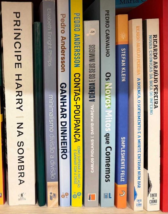 Livros para venda - vários títulos e autores