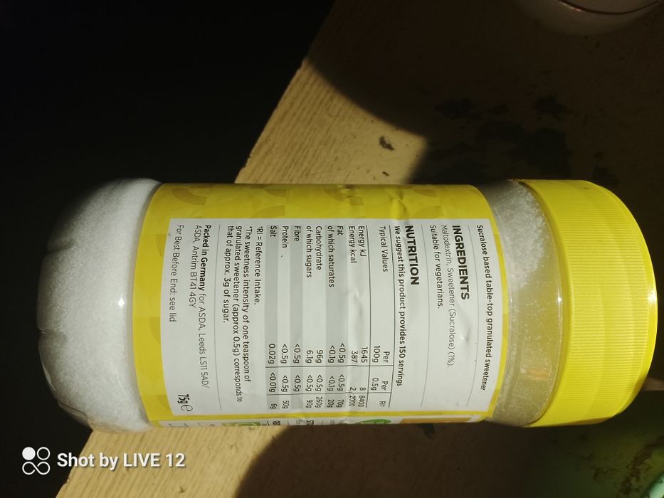 Słodzik granulowany 75 g