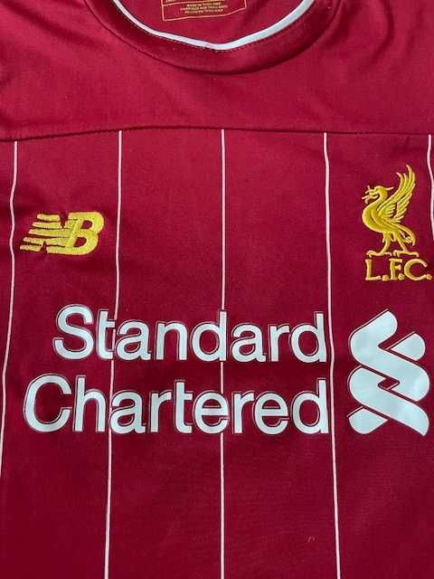 Koszulka piłkarska Liverpool FC #11 Salah New Ballance  L dziecięce
