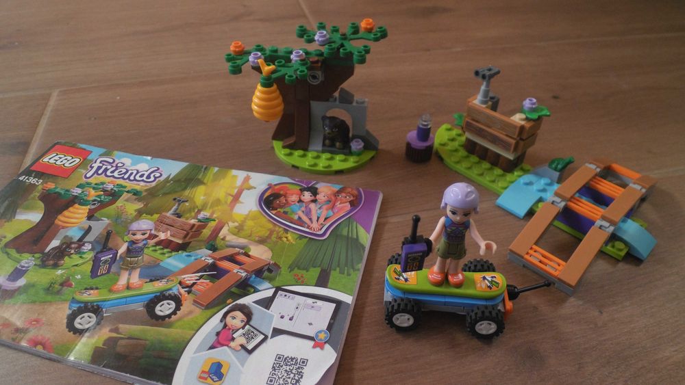 Lego Friends 41363 Leśna przygoda Mii niedżwiadek