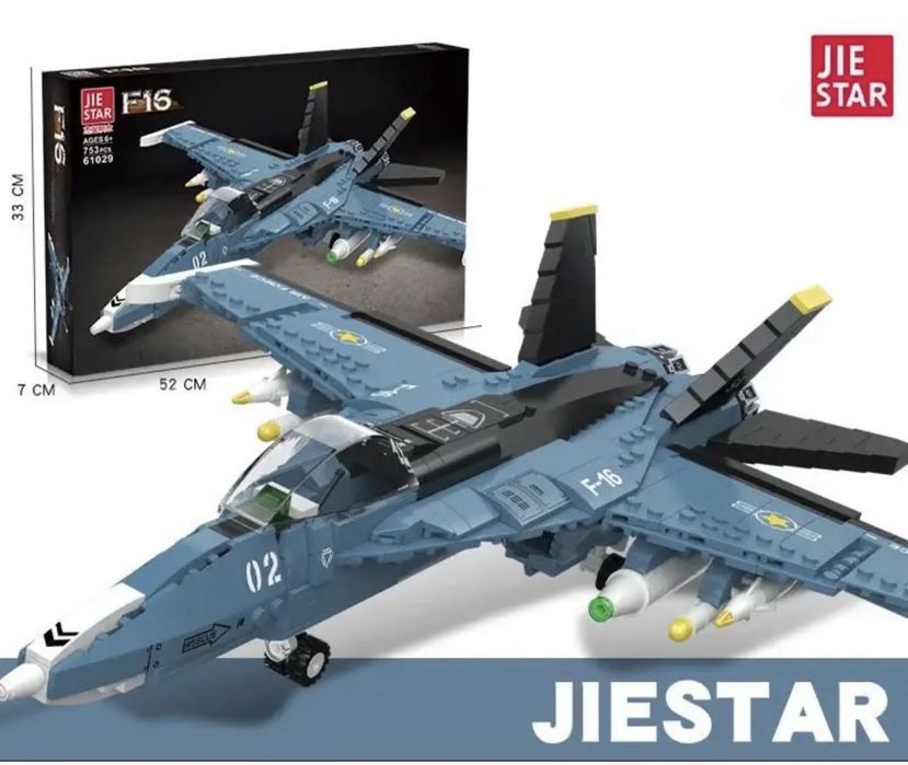 Лего Конструктор військовий винищувач F-16 Air Force 753 деталі
