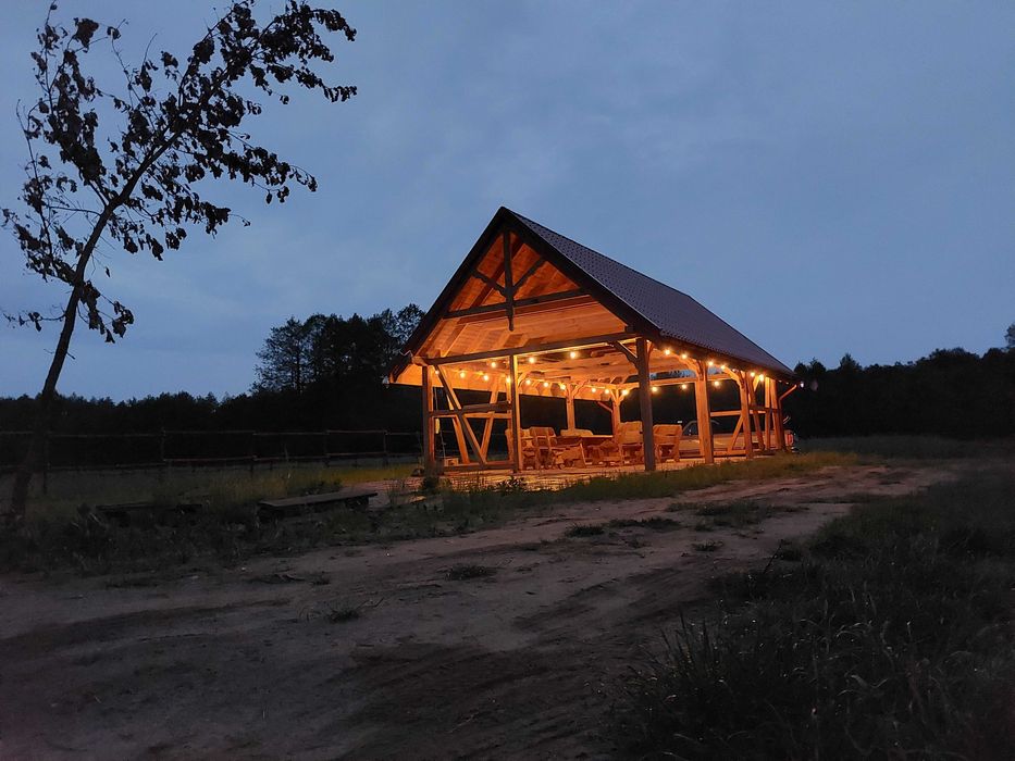 Domek letniskowy nad rzeką Wel