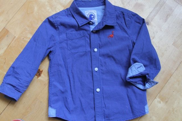 niebieska koszula 80 -86