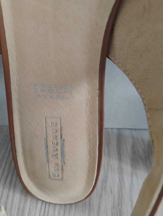 Buty damskie 5th Avenue skórzane rozmiar 41