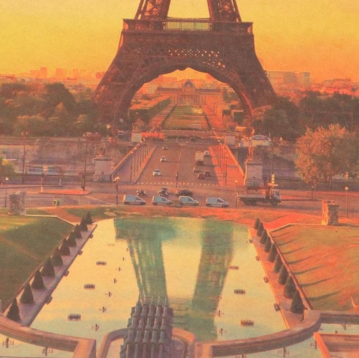 Cartaz decorativo de parede "Torre Eiffel" - novo