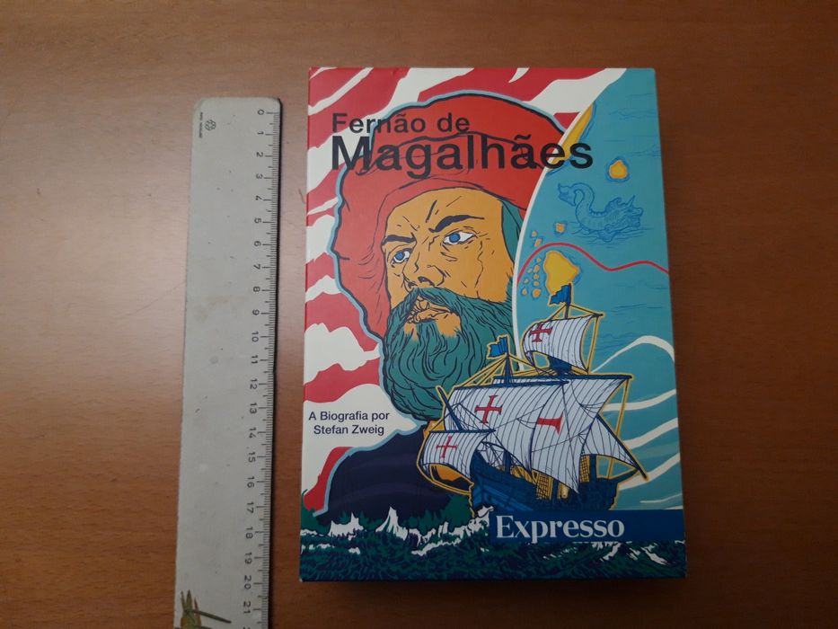 Colecção: "Fernão de Magalhães: A Biografia/A Viagem" do Expresso