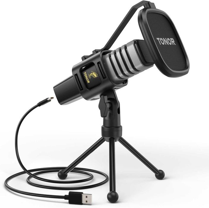 tonor tc 30 mikrofon tripod  pojemnościowy usb