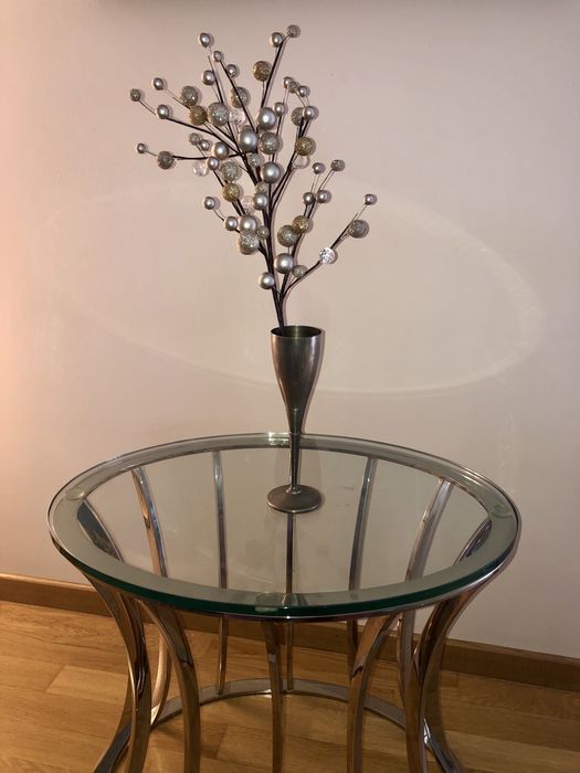 Posrebrzany kielich, wazon Hampton