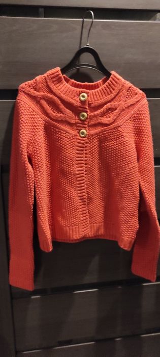 Sweterek pomarańczowy