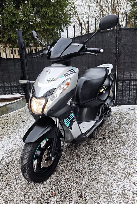 Skuter Peugeot Kisbee 50cc 4T 2023r 1600km! Wtrysk LED!