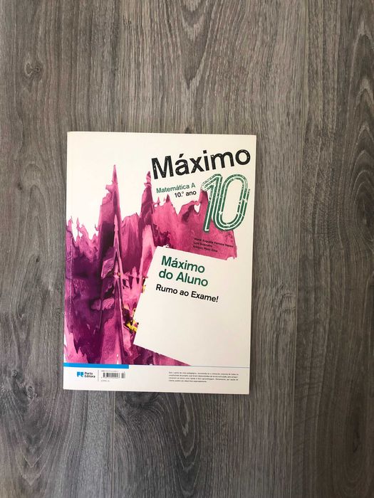 Caderno de fichas de Matemática A 10º ano (Máximo 10)