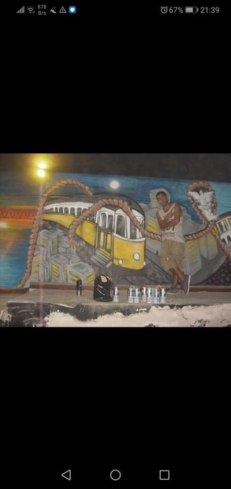 " graffiti decoração profissional"