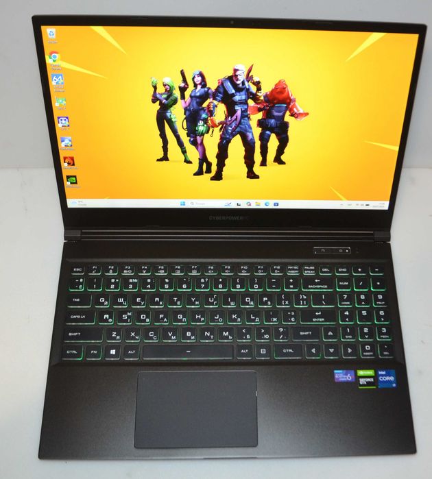Великий вибір ноутбуків \\ Cyberpowerpc L15e \ 144Hz \ i7-11800H \ GTX 1650 \ 16Gb \ SSD 512Gb