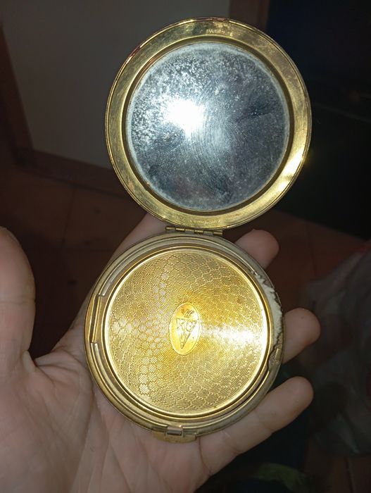 Espelho po arroz antigo