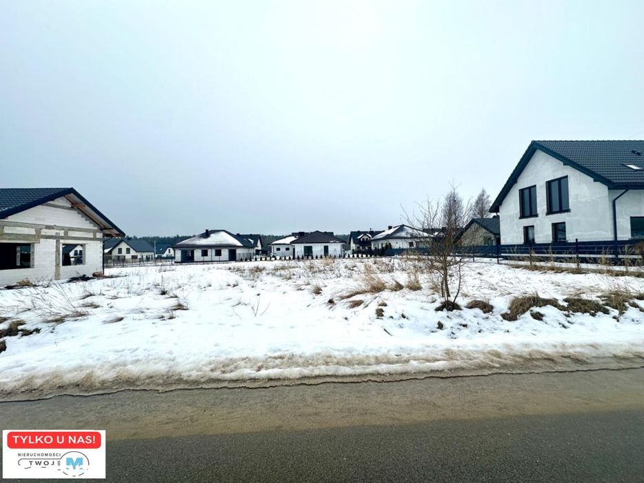 Działka budowlana, w pobliżu lasu, Tumlin Wykień.