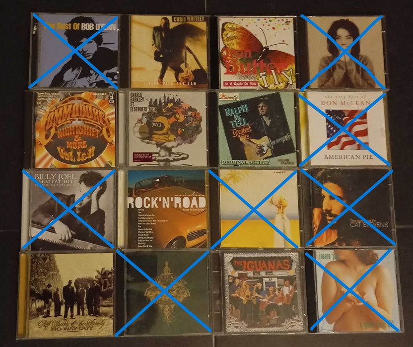 112 CDs de Pop/Rock, Alternative Rock, Hip Hop (desde 2,0€)