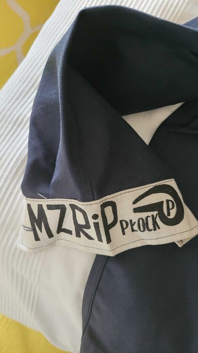 nowa, drelichowa męska kurtka robocza L, MZRiP Płock, PRL